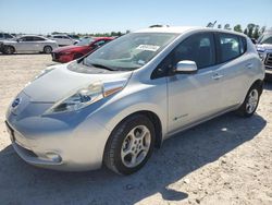 2013 Nissan Leaf S en venta en Houston, TX