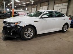 Salvage cars for sale at Blaine, MN auction: 2017 KIA Optima LX