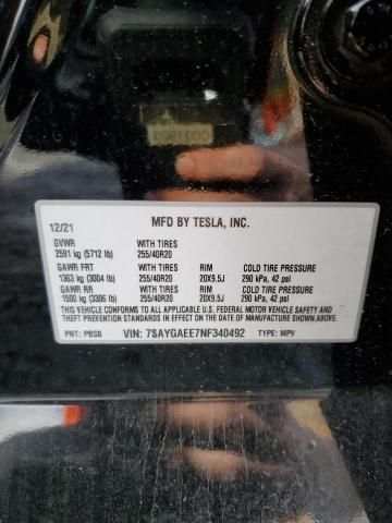 2022 Tesla Model Y