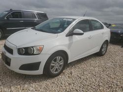 Salvage cars for sale at Temple, TX auction: 2014 Chevrolet Sonic LT