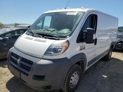 Salvage cars for sale from Copart San Martin, CA: 2017 Dodge RAM Promaster 1500 1500 Standard