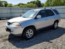 Salvage cars for sale at Augusta, GA auction: 2001 Acura MDX Touring