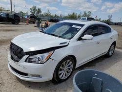 Salvage cars for sale at Pekin, IL auction: 2016 Buick Lacrosse