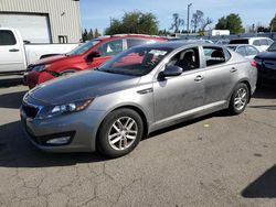 Salvage cars for sale from Copart Woodburn, OR: 2013 KIA Optima LX