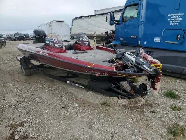 2008 Triton Boat With Trailer