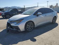 Salvage cars for sale from Copart Sun Valley, CA: 2021 Toyota Corolla SE