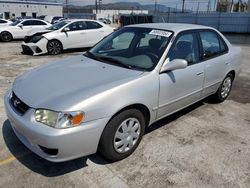 Vehiculos salvage en venta de Copart Sun Valley, CA: 2002 Toyota Corolla CE