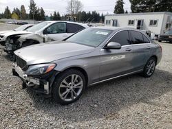 Mercedes-Benz c 300 4matic salvage cars for sale: 2016 Mercedes-Benz C 300 4matic