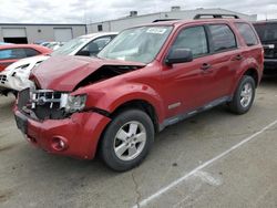 Salvage cars for sale at Vallejo, CA auction: 2008 Ford Escape XLT