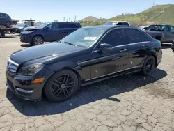 Salvage cars for sale at Colton, CA auction: 2013 Mercedes-Benz C 250