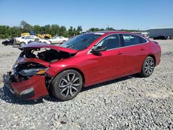 Salvage cars for sale at Tifton, GA auction: 2021 Chevrolet Malibu RS