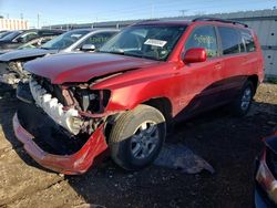 Salvage cars for sale at Elgin, IL auction: 2001 Toyota Highlander