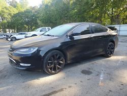 Salvage cars for sale at Austell, GA auction: 2015 Chrysler 200 C