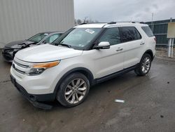 Salvage cars for sale at Duryea, PA auction: 2014 Ford Explorer Limited