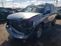 Salvage cars for sale at Elgin, IL auction: 2006 Toyota Highlander