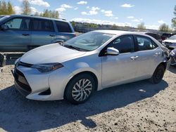 Salvage cars for sale from Copart Arlington, WA: 2018 Toyota Corolla L