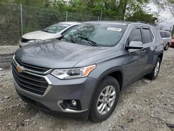 Salvage cars for sale at Cicero, IN auction: 2020 Chevrolet Traverse LT