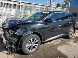 Salvage cars for sale at Littleton, CO auction: 2017 Nissan Murano S
