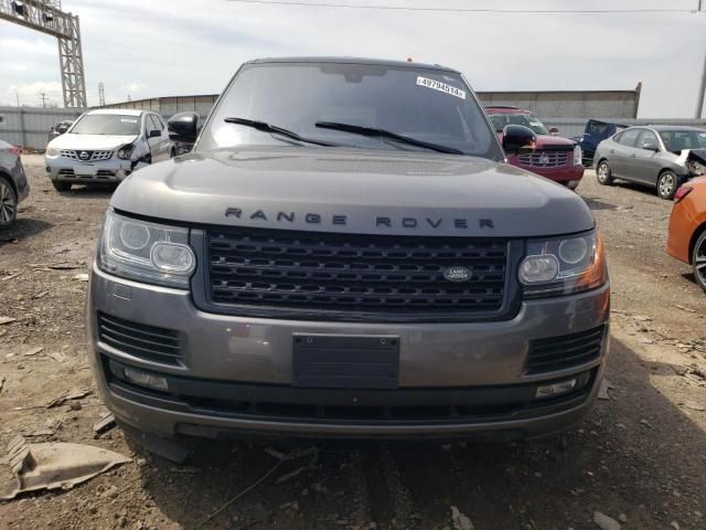 2016 Land Rover Range Rover Supercharged