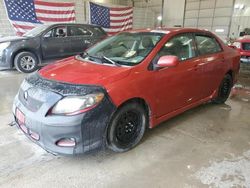 Salvage cars for sale at Columbia, MO auction: 2009 Toyota Corolla Base