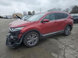 Salvage cars for sale from Copart Moraine, OH: 2021 Honda CR-V Touring