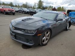 Salvage cars for sale at Woodburn, OR auction: 2014 Chevrolet Camaro SS