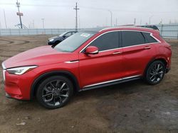 Infiniti salvage cars for sale: 2019 Infiniti QX50 Essential