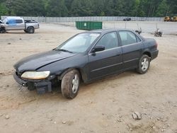 Salvage cars for sale at Gainesville, GA auction: 2000 Honda Accord EX