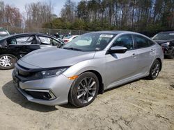 Salvage cars for sale at Waldorf, MD auction: 2021 Honda Civic EXL