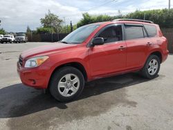 Salvage cars for sale from Copart San Martin, CA: 2007 Toyota Rav4