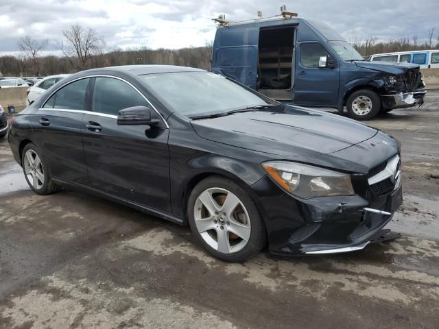 2018 Mercedes-Benz CLA 250 4matic