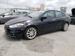 Salvage cars for sale at New Orleans, LA auction: 2013 Dodge Dart Limited