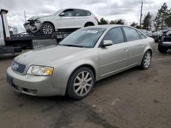 Audi salvage cars for sale: 2004 Audi A6 S-LINE Quattro