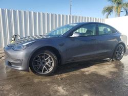 Salvage cars for sale from Copart Riverview, FL: 2023 Tesla Model 3