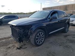 Salvage cars for sale at Fredericksburg, VA auction: 2017 Audi Q7 Premium Plus