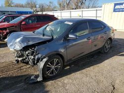 Salvage cars for sale from Copart Wichita, KS: 2017 Toyota Corolla L