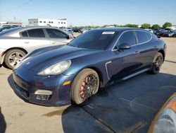 Salvage cars for sale from Copart Grand Prairie, TX: 2010 Porsche Panamera Turbo