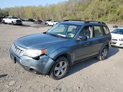 Salvage cars for sale at Marlboro, NY auction: 2012 Subaru Forester 2.5X