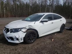 Salvage cars for sale at Bowmanville, ON auction: 2020 Honda Civic LX