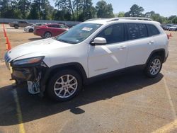 Salvage cars for sale from Copart Longview, TX: 2017 Jeep Cherokee Latitude