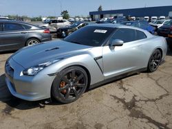 Salvage cars for sale at Woodhaven, MI auction: 2010 Nissan GT-R Base