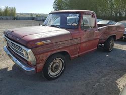Ford salvage cars for sale: 1969 Ford F 100