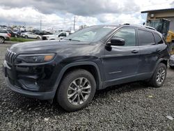 Salvage cars for sale at Eugene, OR auction: 2019 Jeep Cherokee Latitude Plus