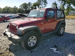 Salvage cars for sale from Copart Byron, GA: 2013 Jeep Wrangler Sport
