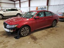 Salvage cars for sale at Pennsburg, PA auction: 2018 Honda Accord Touring Hybrid