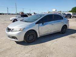 Vehiculos salvage en venta de Copart Oklahoma City, OK: 2015 Honda Civic LX