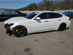 Salvage cars for sale at Brookhaven, NY auction: 2018 Infiniti Q70L 3.7 Luxe