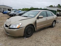 Salvage cars for sale at Memphis, TN auction: 2005 Honda Accord LX