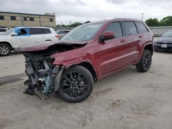 Jeep Grand Cherokee Laredo salvage cars for sale: 2018 Jeep Grand Cherokee Laredo