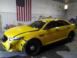 Salvage cars for sale at Des Moines, IA auction: 2014 Ford Taurus Police Interceptor